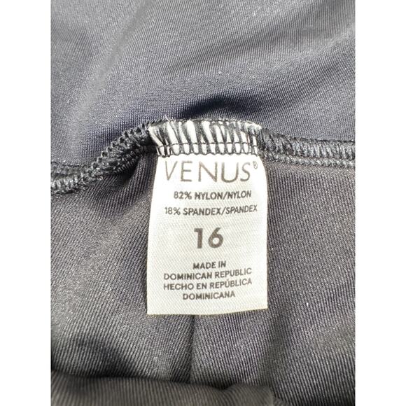 Venus Adjustable Side Swim Short - Black Beauty, Size 16 - Picture 5 of 5